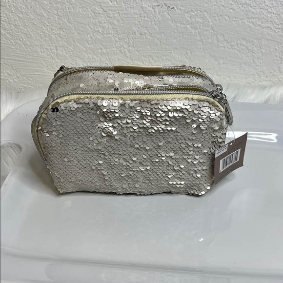 Handbags - Sequin Silver Women's Bag